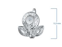 Серьги из серебра э0612сг04202937