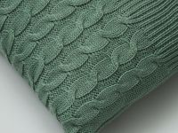 Наволочка декоративная Villena, зеленая