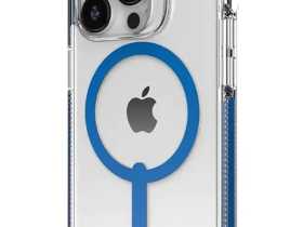 Чехол-накладка Zagg Santa Cruz Snap MagSafe для iPhone 14 Pro Max пластиковый (синий)