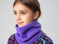 Шарф-снуд трикотажный для девочек