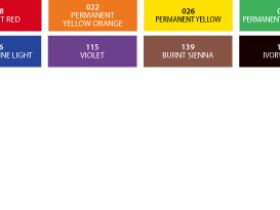 Набор гуаши ShinHanart Professional 15 мл 12 цветов