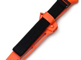 Туристический нож Кизляр ПП Вектор, сталь AUS-8, рукоять оранжевый эластрон