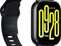 Умные часы Xiaomi Redmi Watch 5 Active Чёрные, с чёрным ремешком