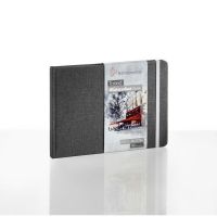 Альбом для акварели Hahnemuhle "Watercolour book" пейзаж А5 30 л 200 г, целлюлоза 100%, мелкое зерно, серый