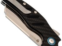 Складной нож Kizer C01C XL, сталь 154CM, рукоять carbon