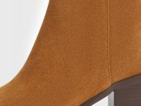 Казаки из натуральной замши, Бежевый