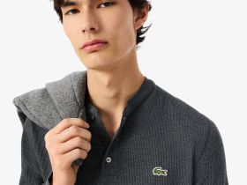 Мужская футболка Lacoste из хлопка