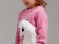 Джемпер детский трикотажный для девочек