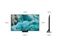 Телевизор Samsung 55" QLED Q7F5A 4K, Процессор Q4 AI Gen1, Smart ТВ (2025) QE55Q7F5AUXRU черный