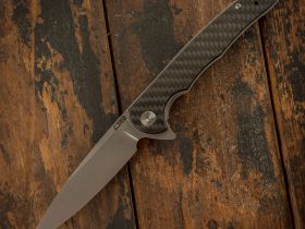 Складной нож CJRB Briar, сталь D2, рукоять карбон