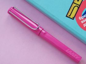 Роллер чернильный LAMY 313 safari, M63 Розовый
