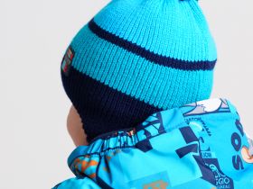 Шапка детская трикотажная для мальчиков