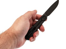Складной нож SRM 135L-GB, сталь 14C28N, рукоять G10, черный
