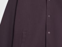 Куртка с воротником поло, Фиолетовый