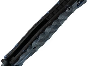 Складной нож НОКС Финка-М, сталь D2, рукоять G10 черно-синяя