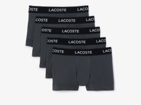 Однотонное мужское нижнее бельё Lacoste (5шт.)