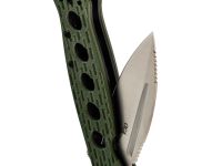 Складной нож НОКС Оса, сталь D2, рукоять G10, зеленый