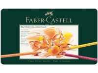 Набор карандашей цветных Faber-castell "Polychromos" 36 шт проф-ные в металле