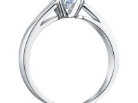 Классическое кольцо из белого золота э4712кц01090500_white