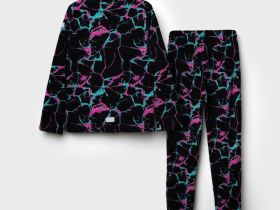 Комплект трикотажный для девочек: толстовка, брюки