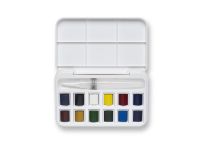 Набор акварели Winsor&Newton "Cotman" 12 цветов + кисть