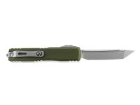 Автоматический нож Microtech Ultratech Gen IV T/E, сталь M390MK, рукоять алюминий, зеленый