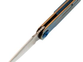 Складной нож Assassin knives Obssession, сталь M398, рукоять титан