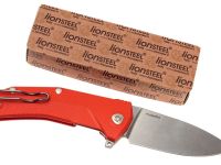 Нож складной LionSteel KUR OR G10 Orange Flipper, сталь Uddeholm Sleipner®, стеклотекстолит, оранжевый