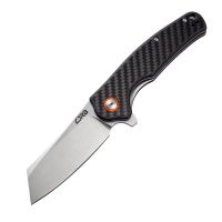 Складной нож CJRB Crag, сталь D2, рукоять карбон