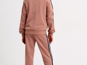 Комплект трикотажный для девочек: толстовка, брюки