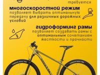 Горный велосипед Atom Bion Nine 50, год 2024, цвет Желтый, ростовка 14.5