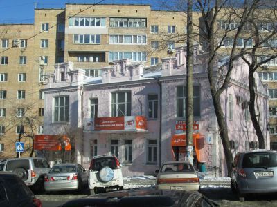 Дом, в котором жил известный исследователь края и педагог начала XX века В.Е.Глуздовский