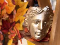 Подставка гипсовая "Венера", цвет Золотой