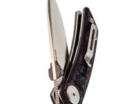 Складной нож Dr.Tech D3610MR, сталь 14C28N, рукоять микарта, Pattern Red