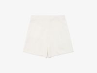 Женские рельефные шорты Lacoste из смеси хлопка