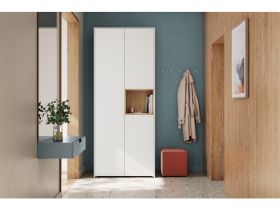 Распашной шкаф Висмар 2-103x240 Белый