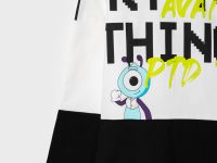 Фуфайка трикотажная для мальчиков (футболка с длинными рукавами)