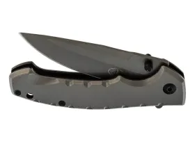 Складной полуавтоматический нож DA78, сталь 65Х13, рукоять сталь