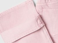 Широкие джинсы для девочек, Розовый