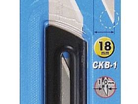 Нож OLFA с выдвижным 2 сторонним лезвием 18 мм хозяйственный метал корпус