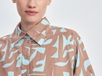 Рубашка с коротким рукавом из хлопка