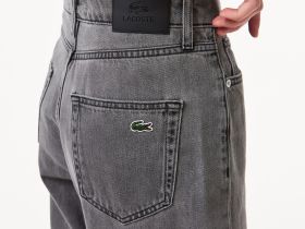 Женские джинсы Lacoste свободного кроя