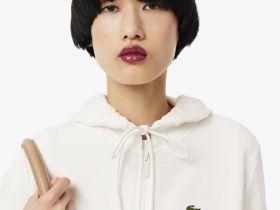 Женская толстовка Lacoste из органического хлопка