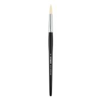 Кисть жесткая синтетика №8 круглая Sketchmarker "351" ручка короткая