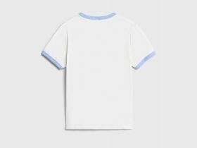 Футболка в рубчик для девочек, Голубой