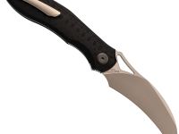 Складной нож TuoTown Hawk, сталь T10S, рукоять G10/Carbon Fiber