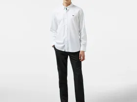 Мужская хлопковая рубашка Lacoste