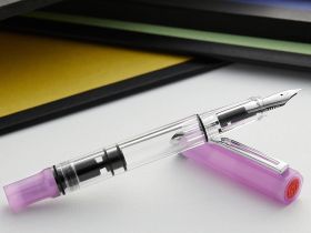 Ручка перьевая TWSBI ECO Glow, Фиолетовый, 1.1