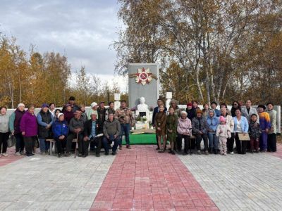 Преображение площади Победы: в селе Кылайы обновили мемориальный комплекс