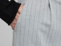 Прямые брюки в полоску